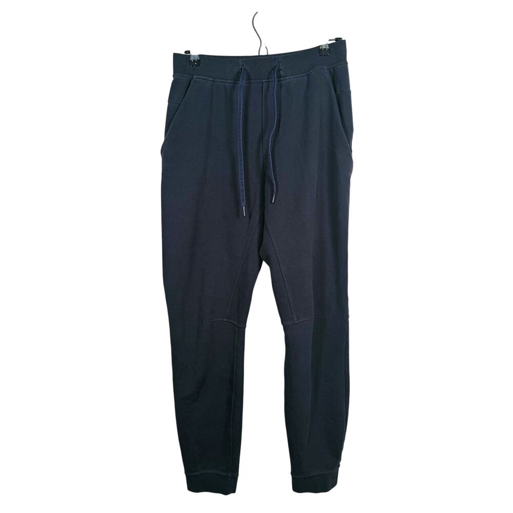 Lululemon Men City Sweat Jogger Size Medium Tall Black Lounge Casual Minimalist - Picture 2 of 11